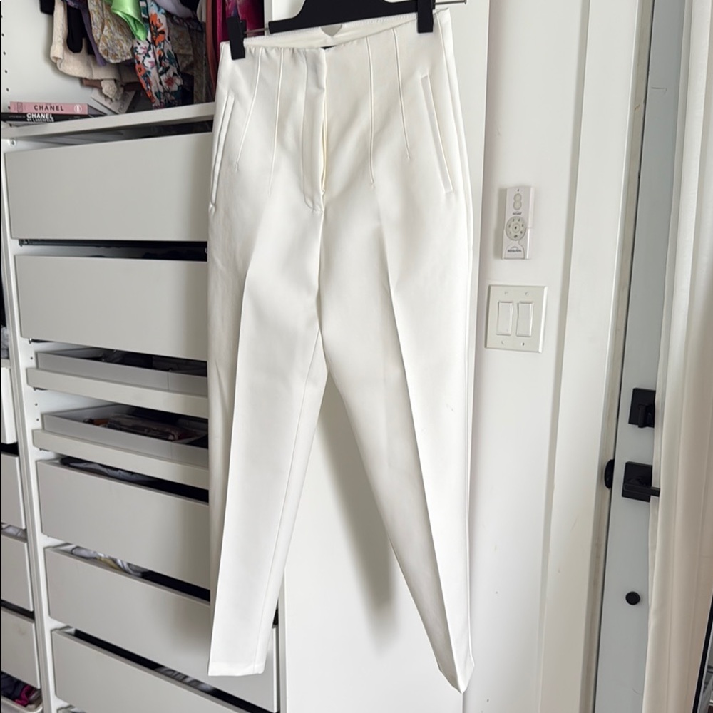 Womens White Pants Zara